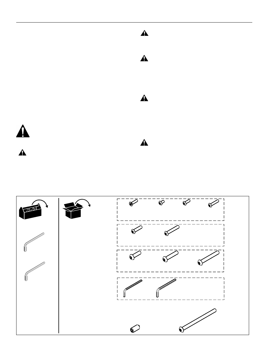 Disclaimer, Important warnings and cautions, Tools / parts required for installation | CHIEF MAC1005 User Manual | Page 2 / 4