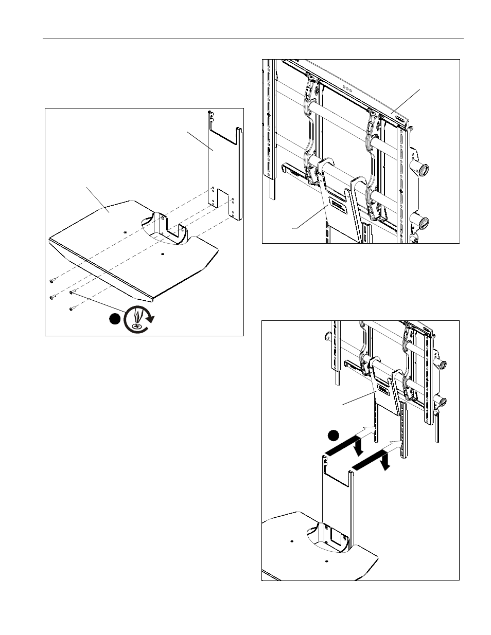 Assembly and installation | CHIEF FCS100 User Manual | Page 5 / 8