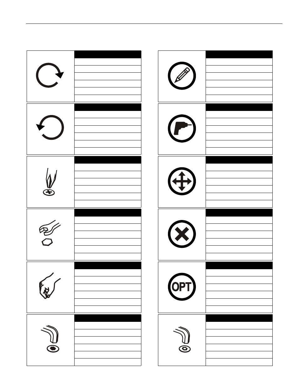 Legend | CHIEF MAC790 User Manual | Page 3 / 8