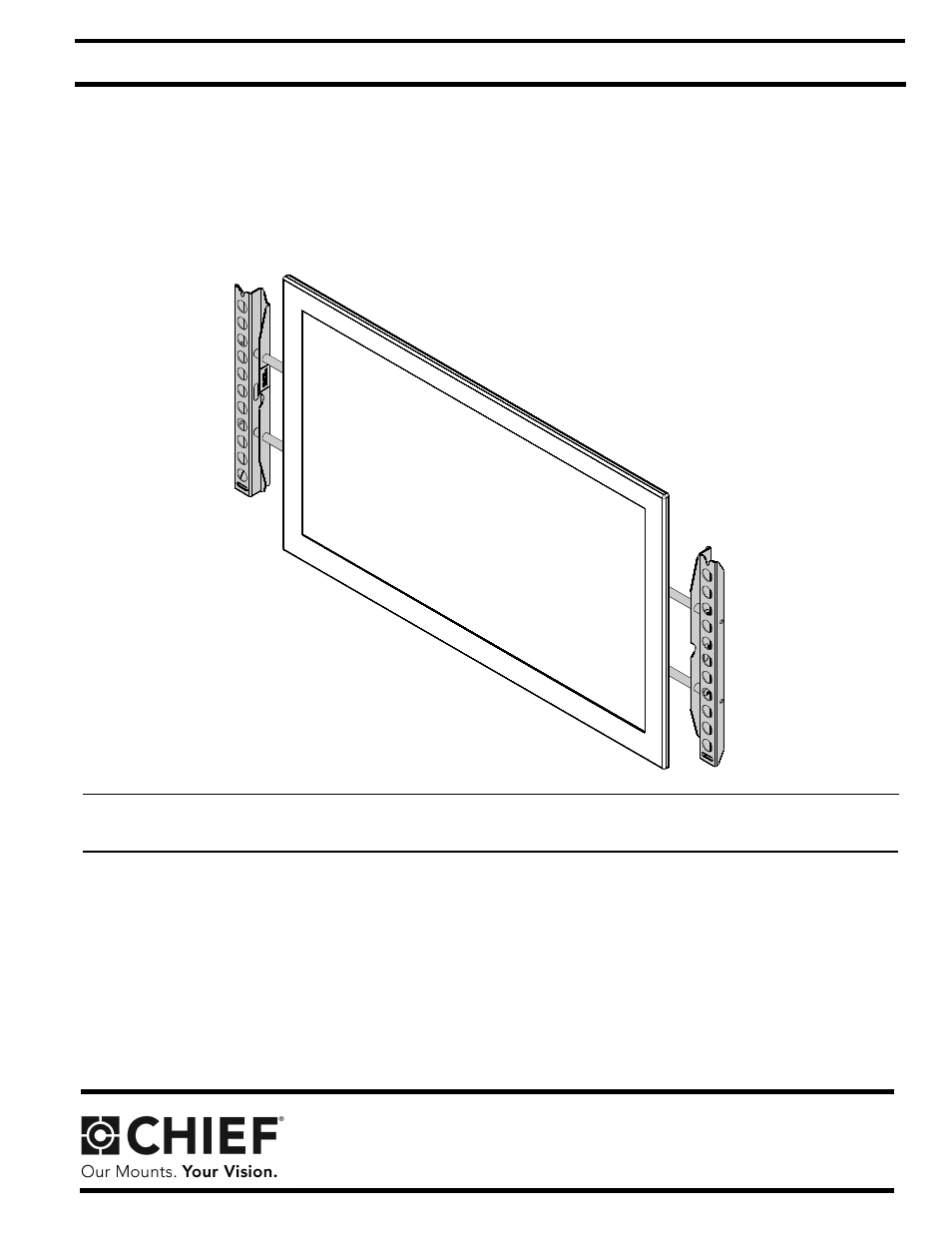 CHIEF FLR100 User Manual | 8 pages