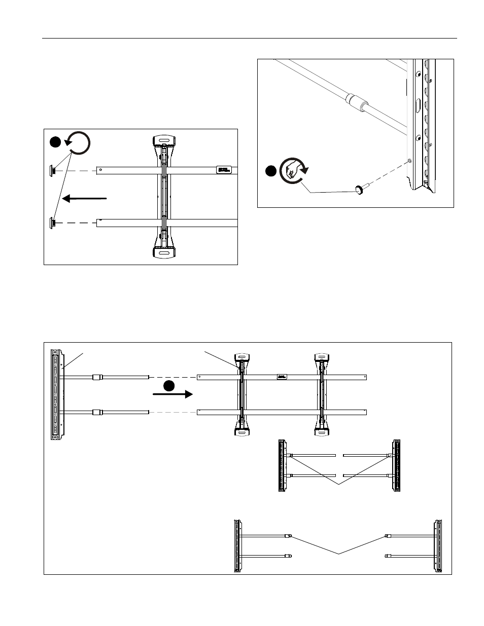 Assembly and installation | CHIEF FLR100 User Manual | Page 5 / 8
