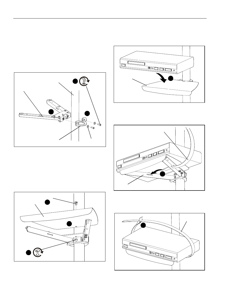 Installing pac-103 | CHIEF PAC101-102-103 User Manual | Page 4 / 8
