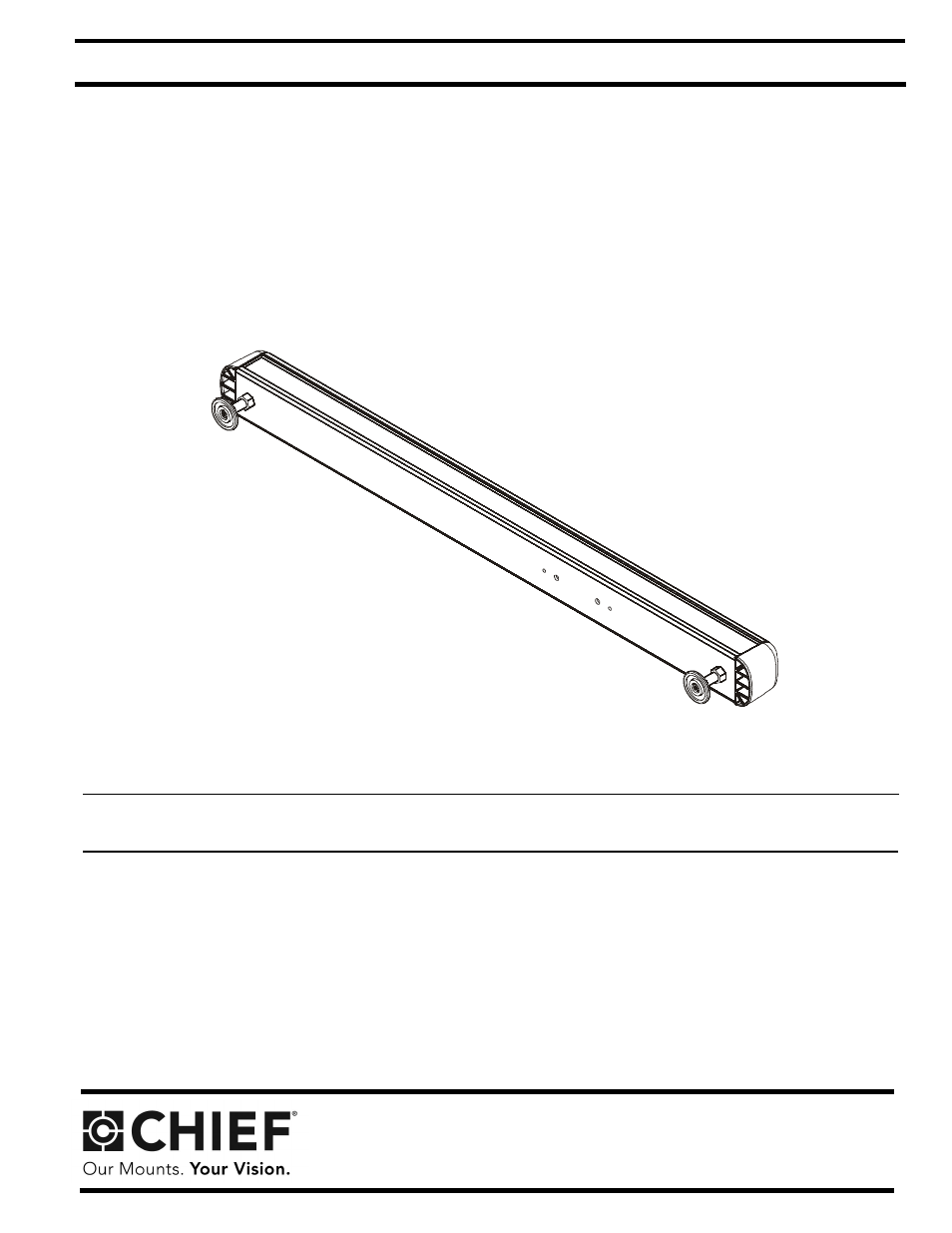 CHIEF FCA776 User Manual | 8 pages