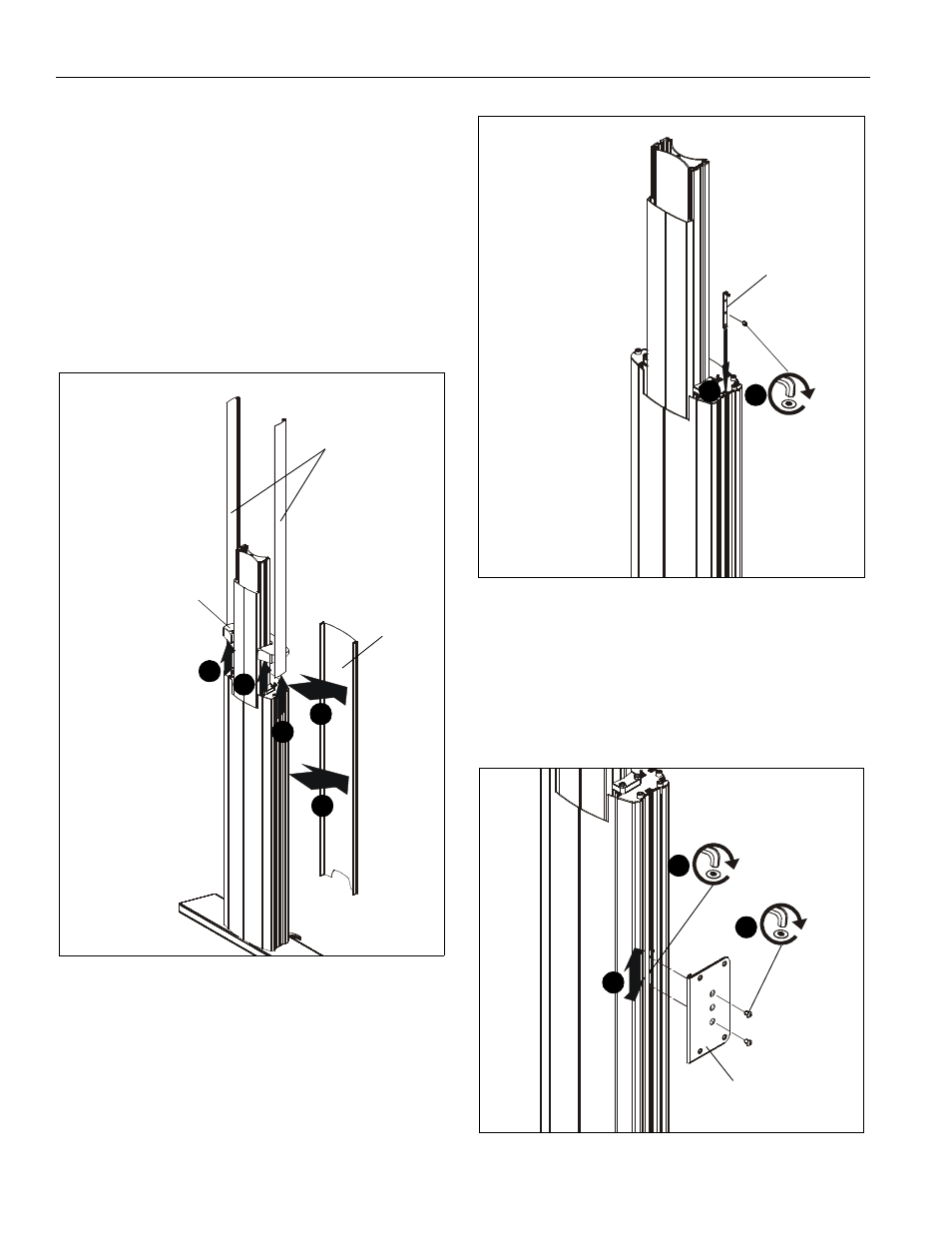 Assembly and installation | CHIEF FCA650_651 User Manual | Page 6 / 8