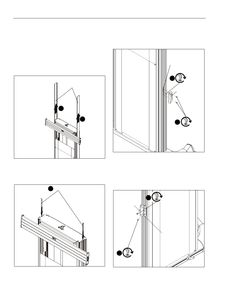 Assembly and installation | CHIEF FCA612 User Manual | Page 6 / 8