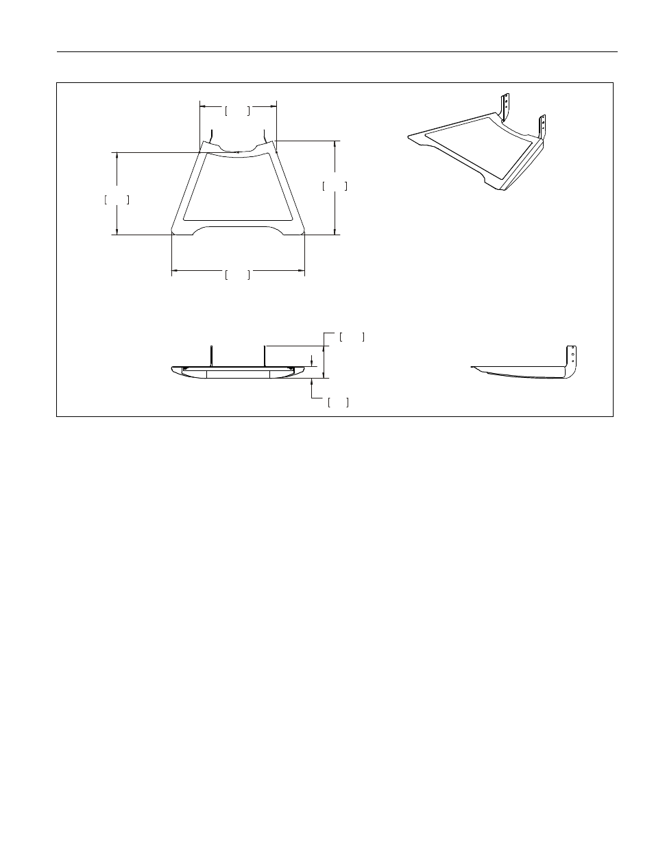 Dimensions, Installation instructions fca611 3 | CHIEF FCA611 User Manual | Page 3 / 8