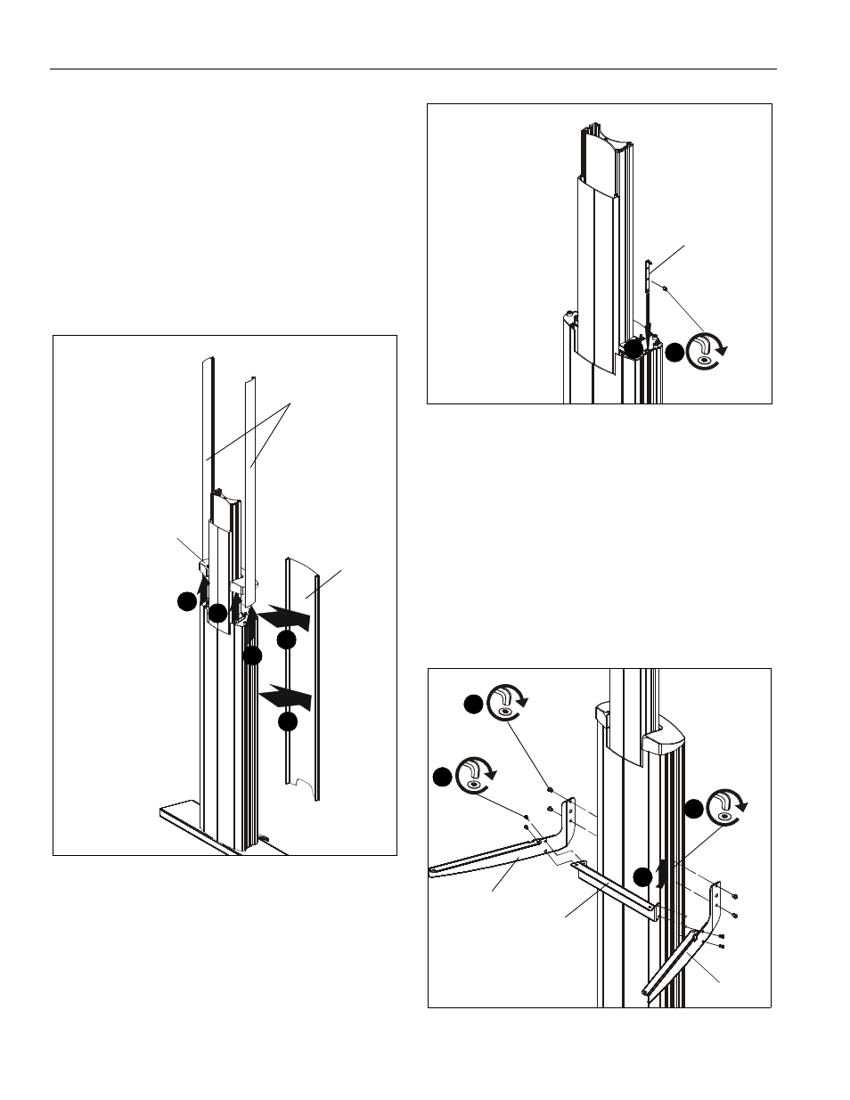 Assembly and installation | CHIEF FCA611 User Manual | Page 6 / 8