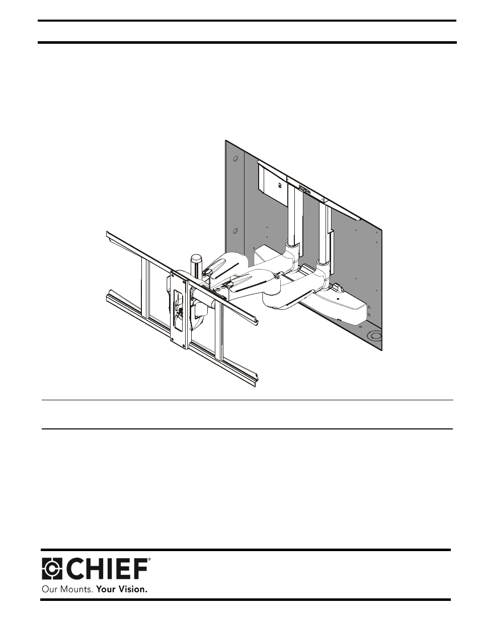 CHIEF PAC502 User Manual | 8 pages