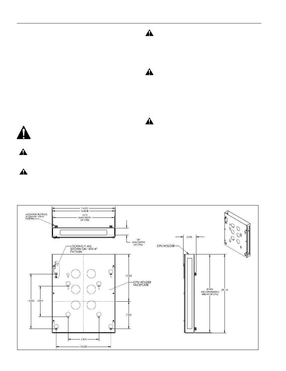 CHIEF PAC253 User Manual | Page 2 / 8