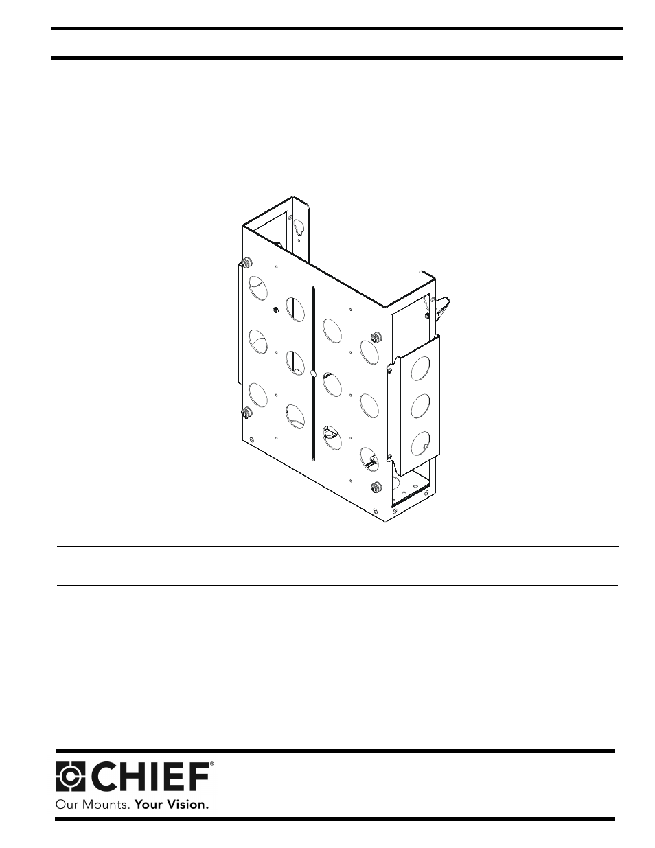 CHIEF PAC252 User Manual | 8 pages