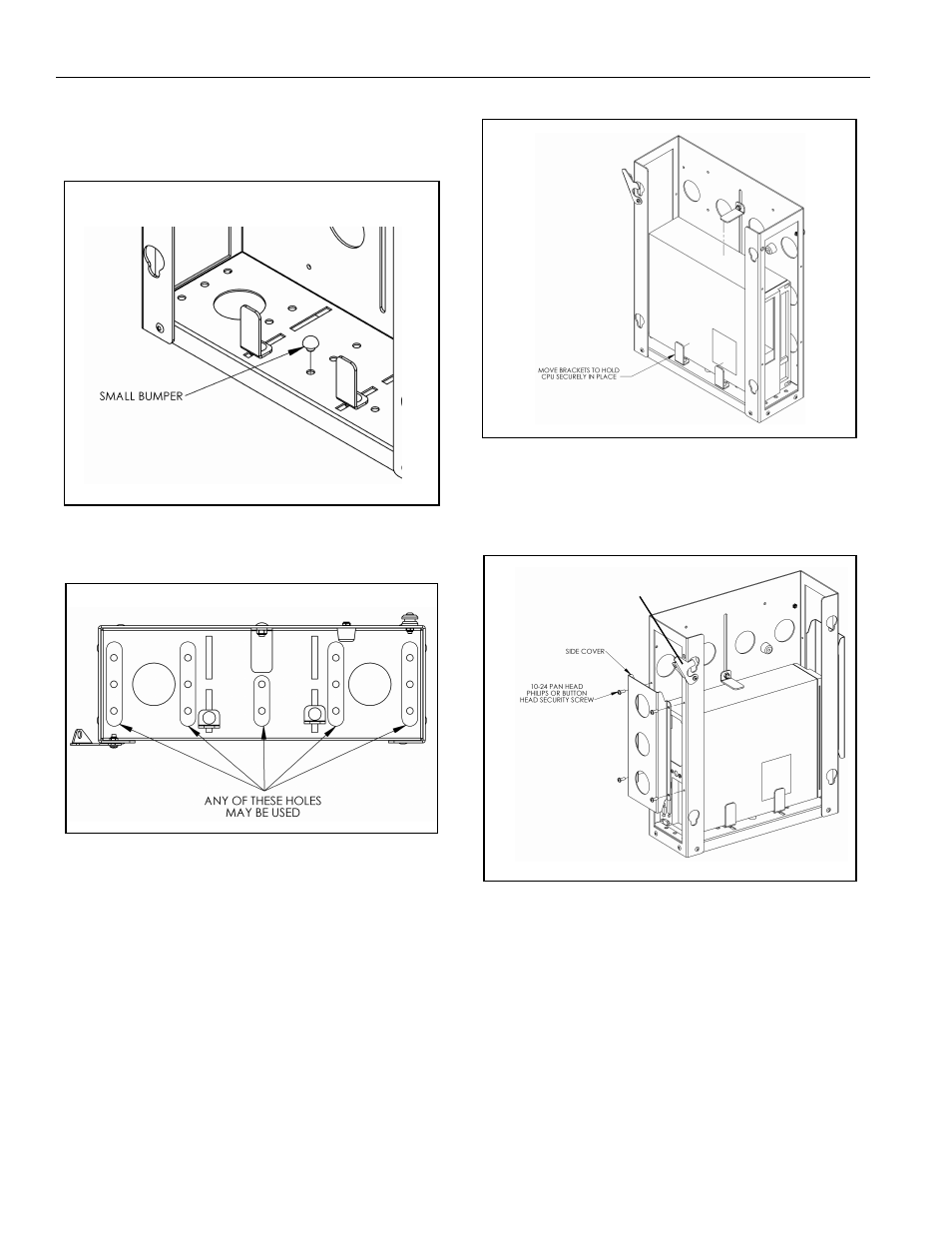 CHIEF PAC252 User Manual | Page 6 / 8
