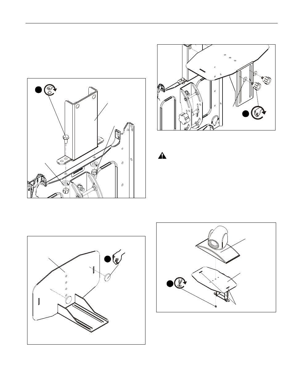Assembly and installation | CHIEF PAC150 User Manual | Page 5 / 8