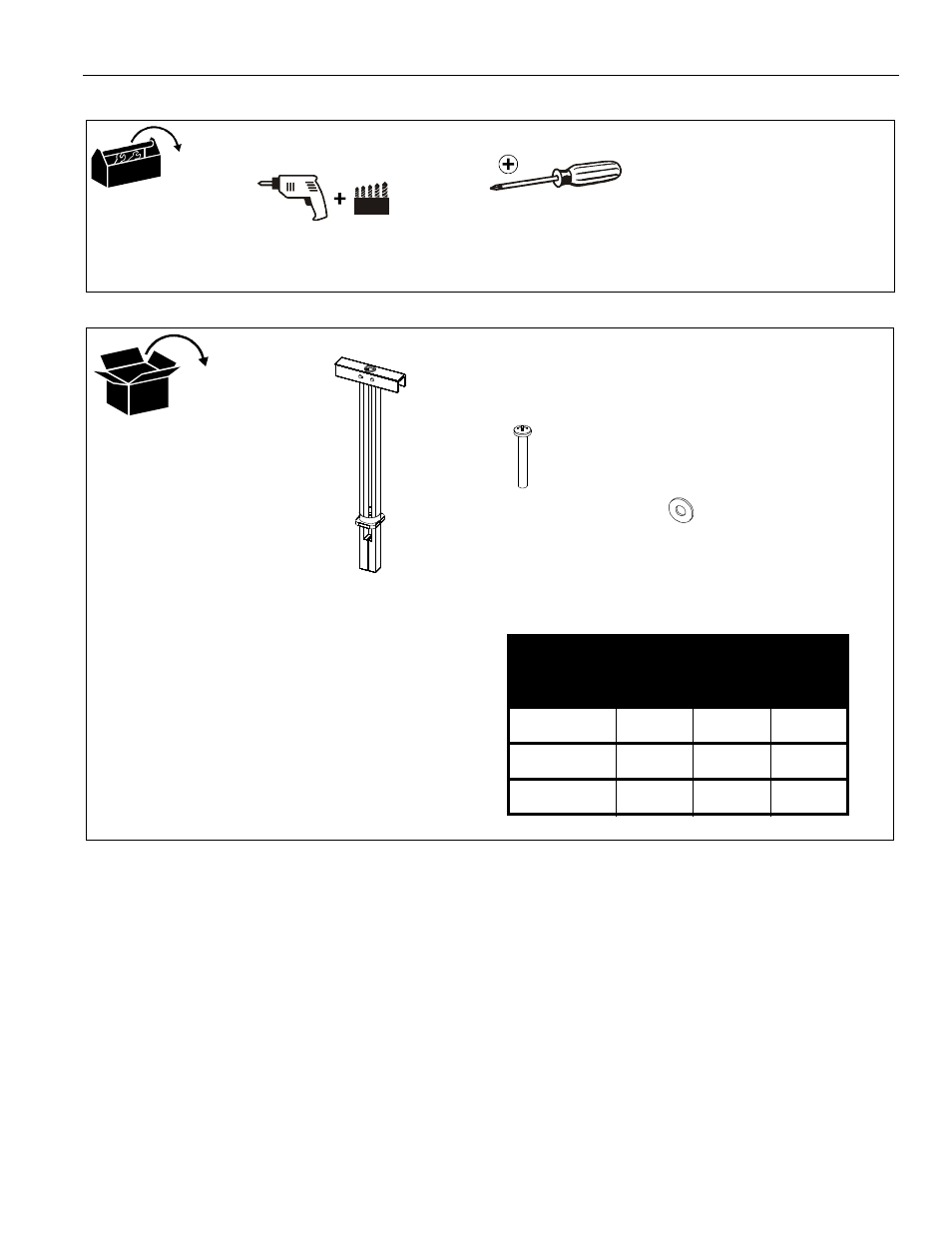 CHIEF PAC115-116-117 User Manual | Page 3 / 8