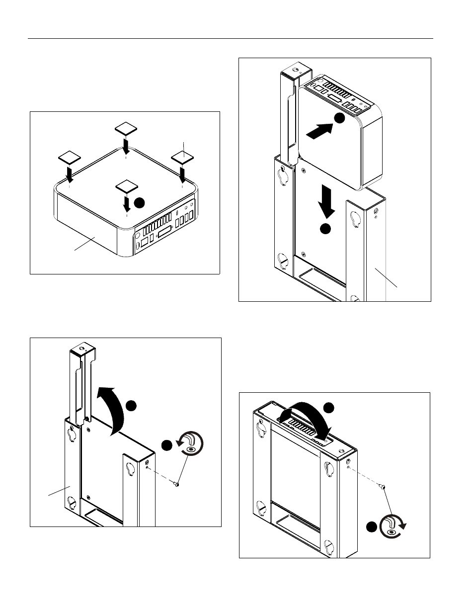 Assembly | CHIEF MAC252 User Manual | Page 4 / 8