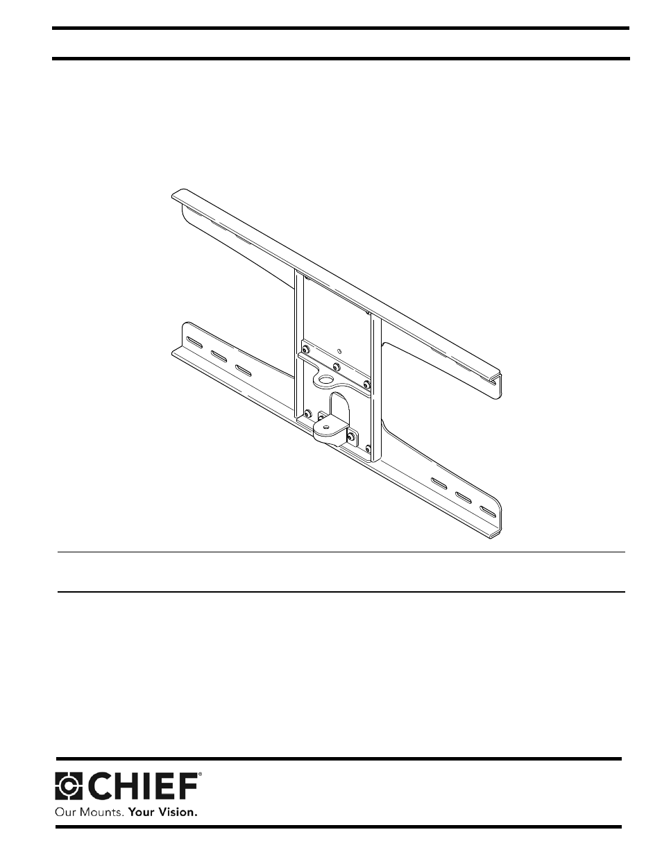 CHIEF MAC118 User Manual | 8 pages