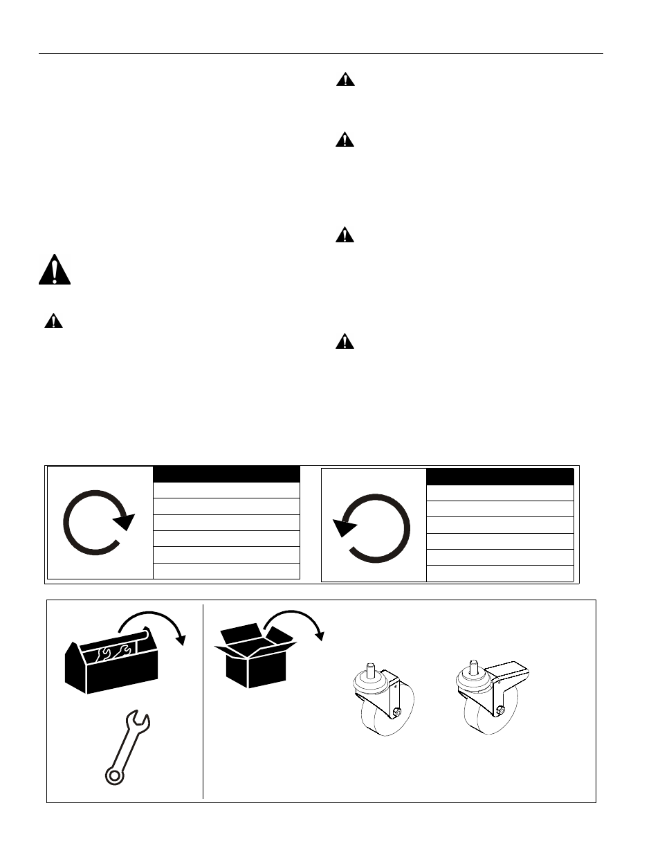 Disclaimer, Important warnings and cautions, Legend | Tools and parts required for installation | CHIEF PAC770 User Manual | Page 2 / 4