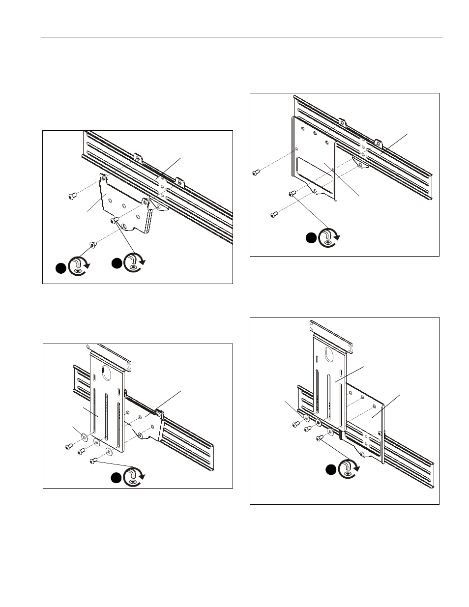 Installation bracket assembly | CHIEF TA350 User Manual | Page 5 / 8