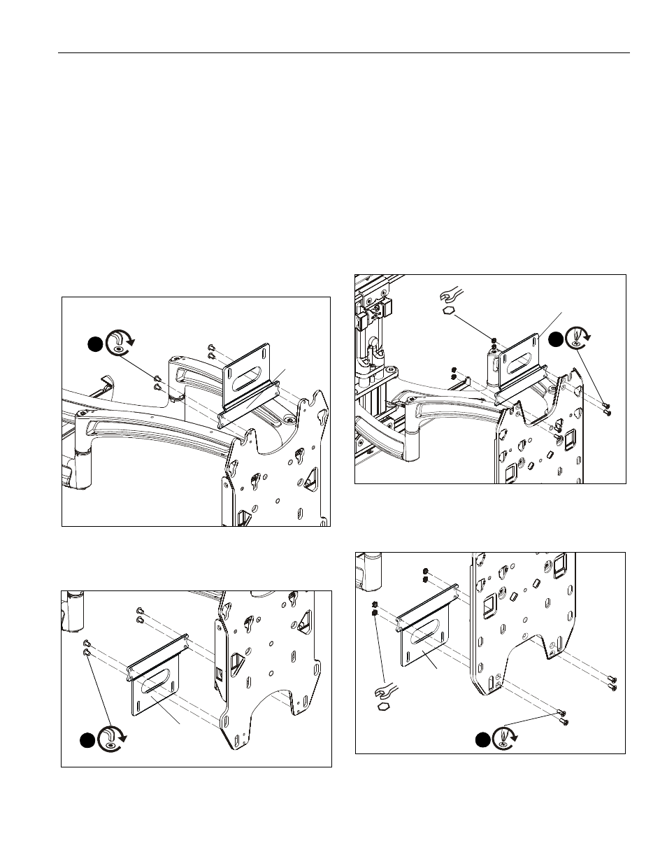Installation, Ts3xx or icf30 installation | CHIEF TA300 User Manual | Page 5 / 8