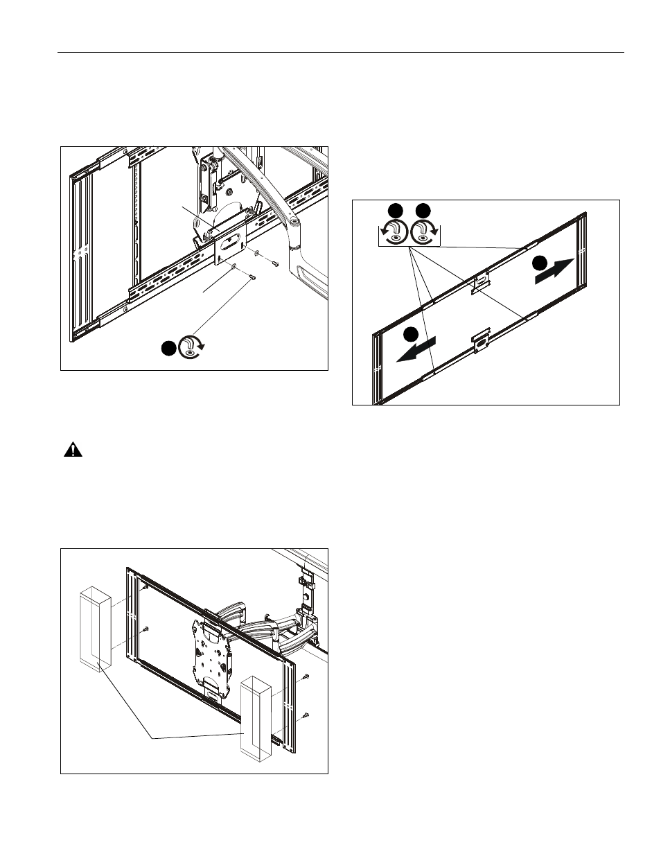 Adjustments | CHIEF TA300 User Manual | Page 7 / 8