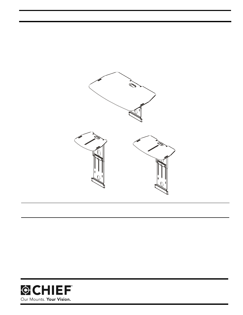CHIEF TA250 User Manual | 12 pages