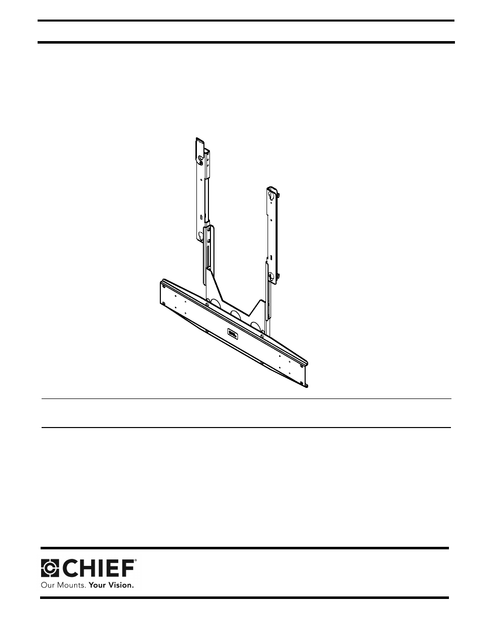 CHIEF PACY3 User Manual | 8 pages