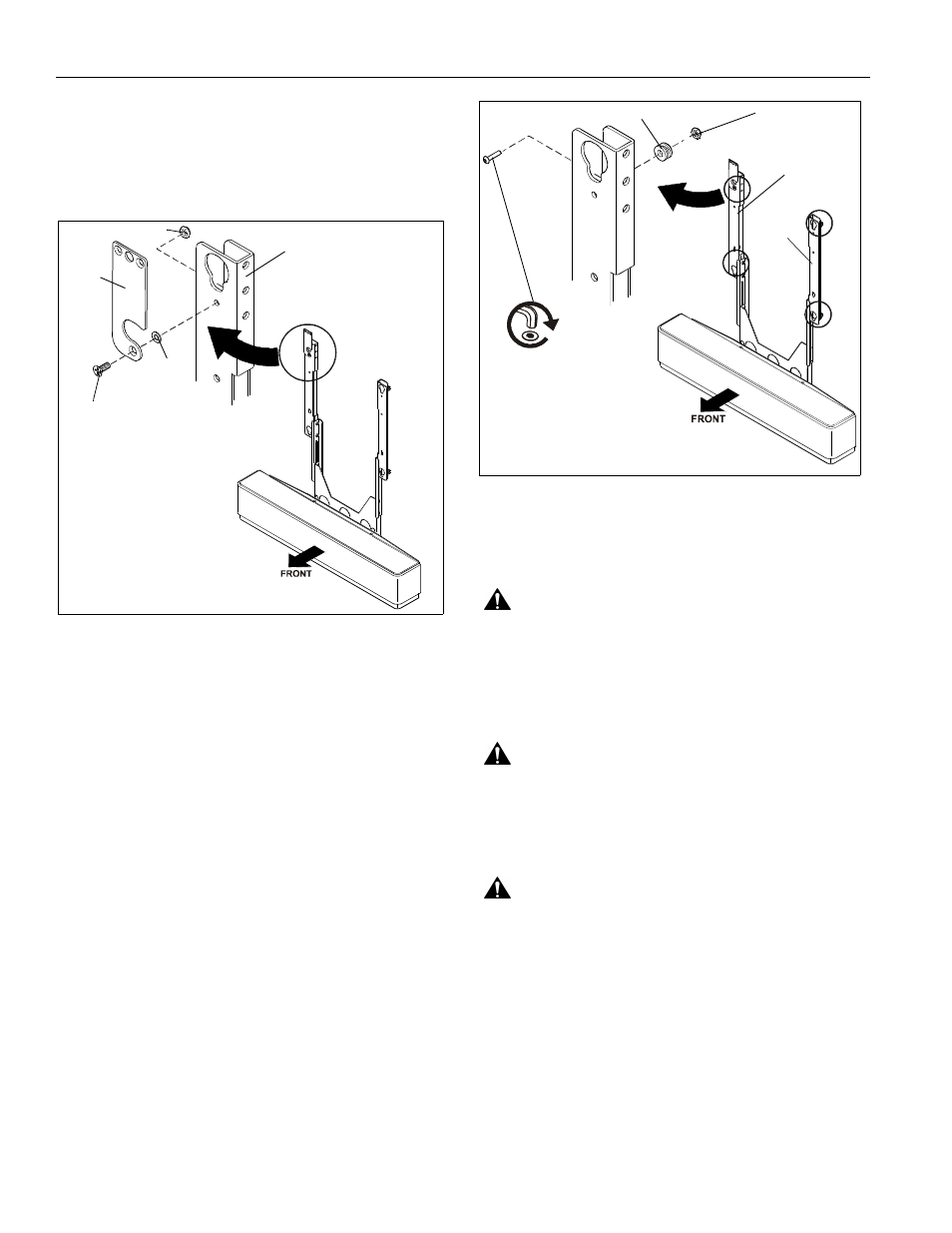 Mount installation | CHIEF PACY3 User Manual | Page 6 / 8
