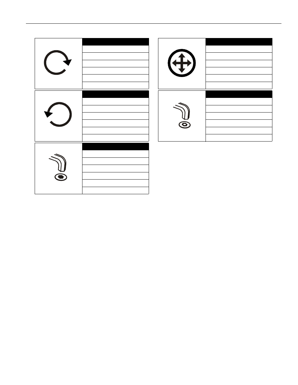 Legend | CHIEF PACCC2 User Manual | Page 3 / 8