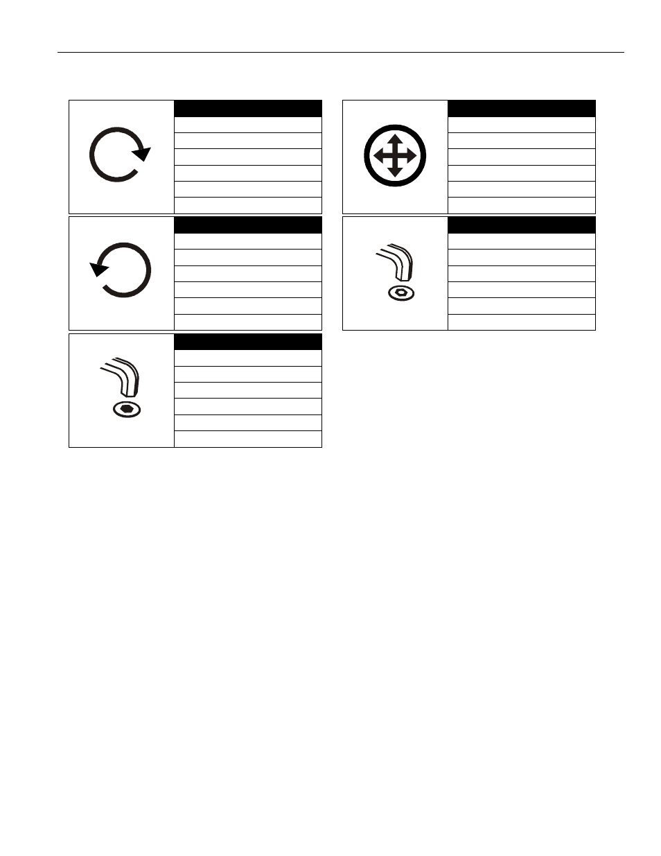 Legend | CHIEF PACCC1 User Manual | Page 3 / 8