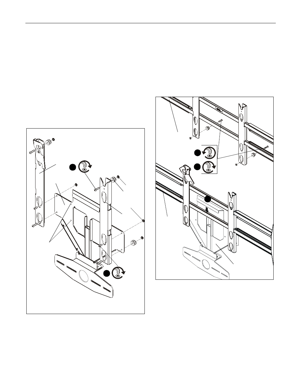 Assembly and installation | CHIEF PACCC1 User Manual | Page 5 / 8