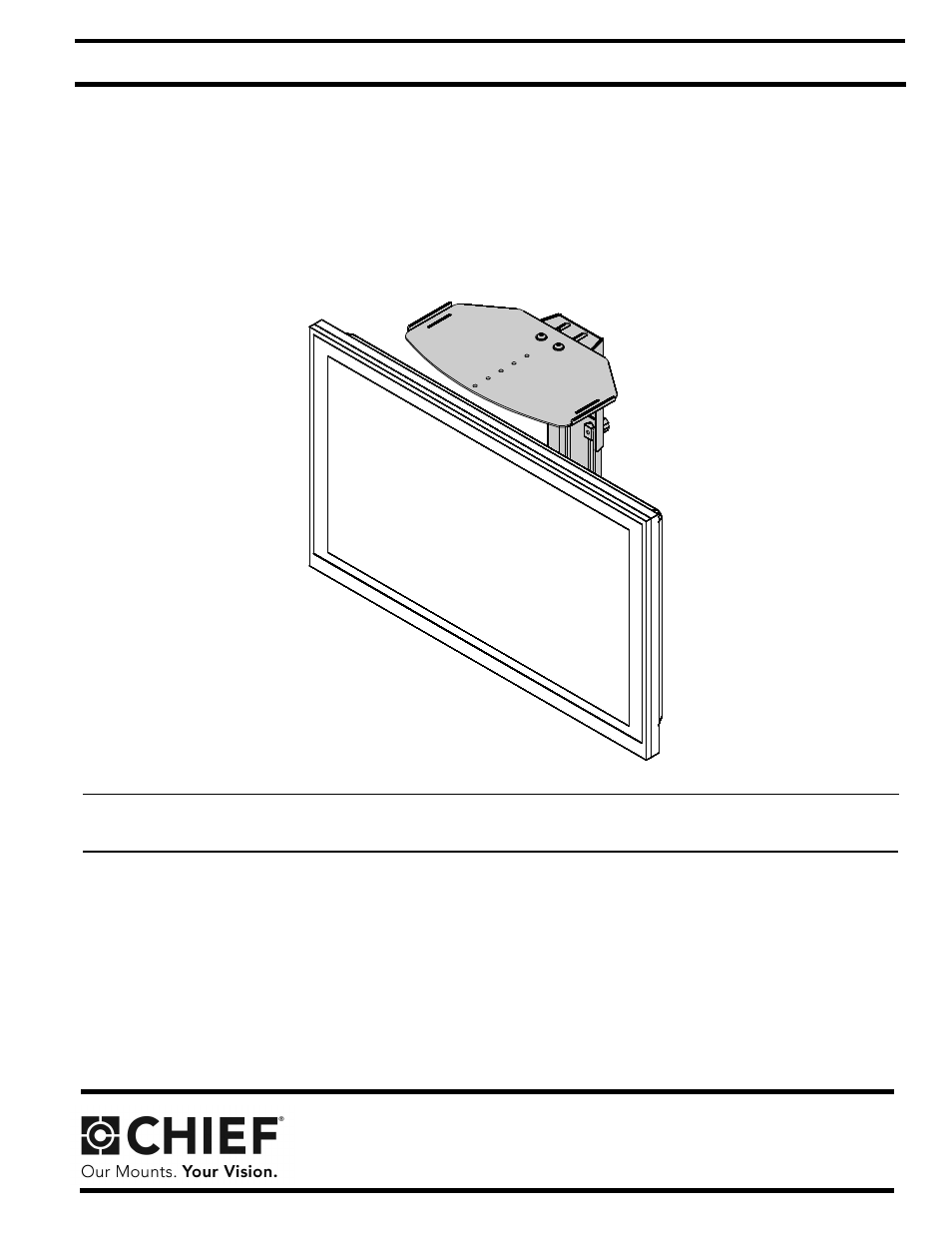 CHIEF PAC716 User Manual | 8 pages