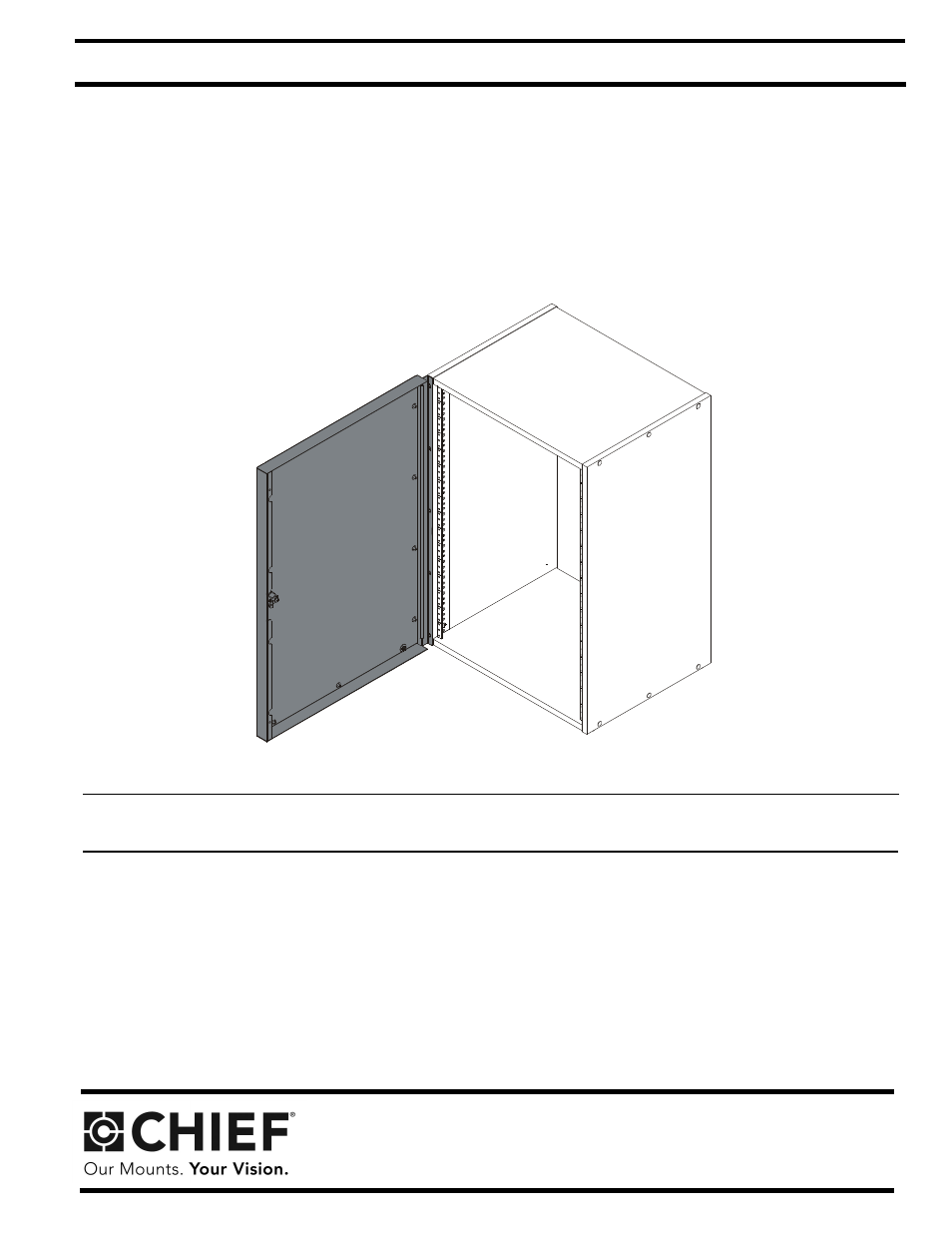 CHIEF ERD8-12-16-20 User Manual | 8 pages