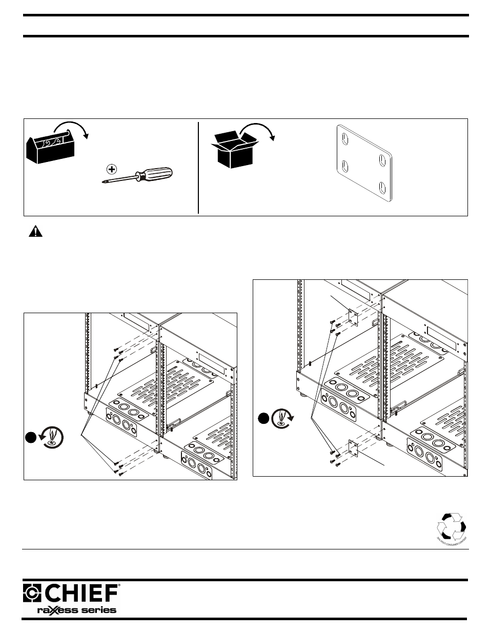 CHIEF NAGS1 User Manual | 1 page