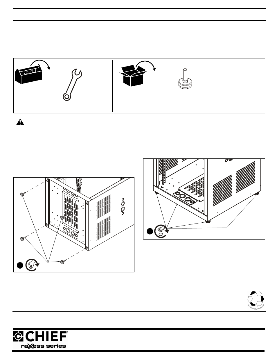 CHIEF FL User Manual | 1 page