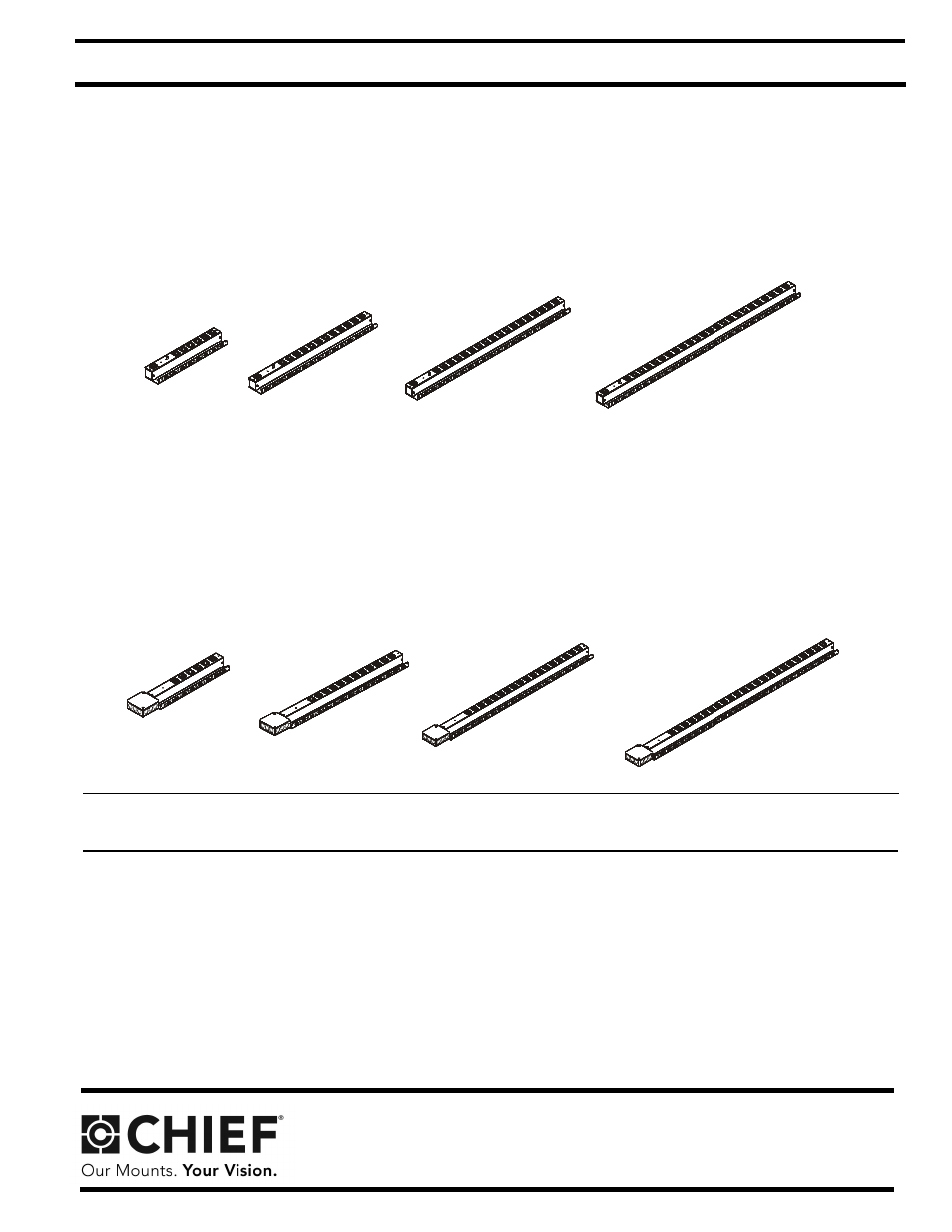 CHIEF NAPDV_SERIES User Manual | 12 pages