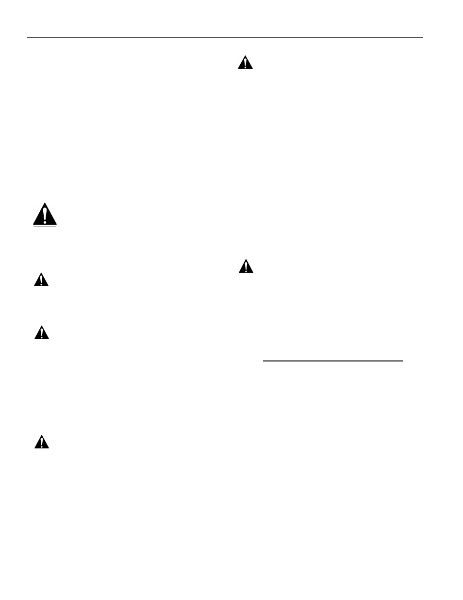 Warning, Caution, Danger | CHIEF NAPDV_SERIES User Manual | Page 2 / 12