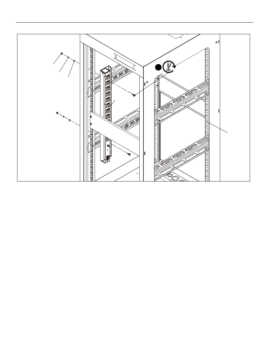 Installation to rack | CHIEF NAPDV_SERIES User Manual | Page 8 / 12