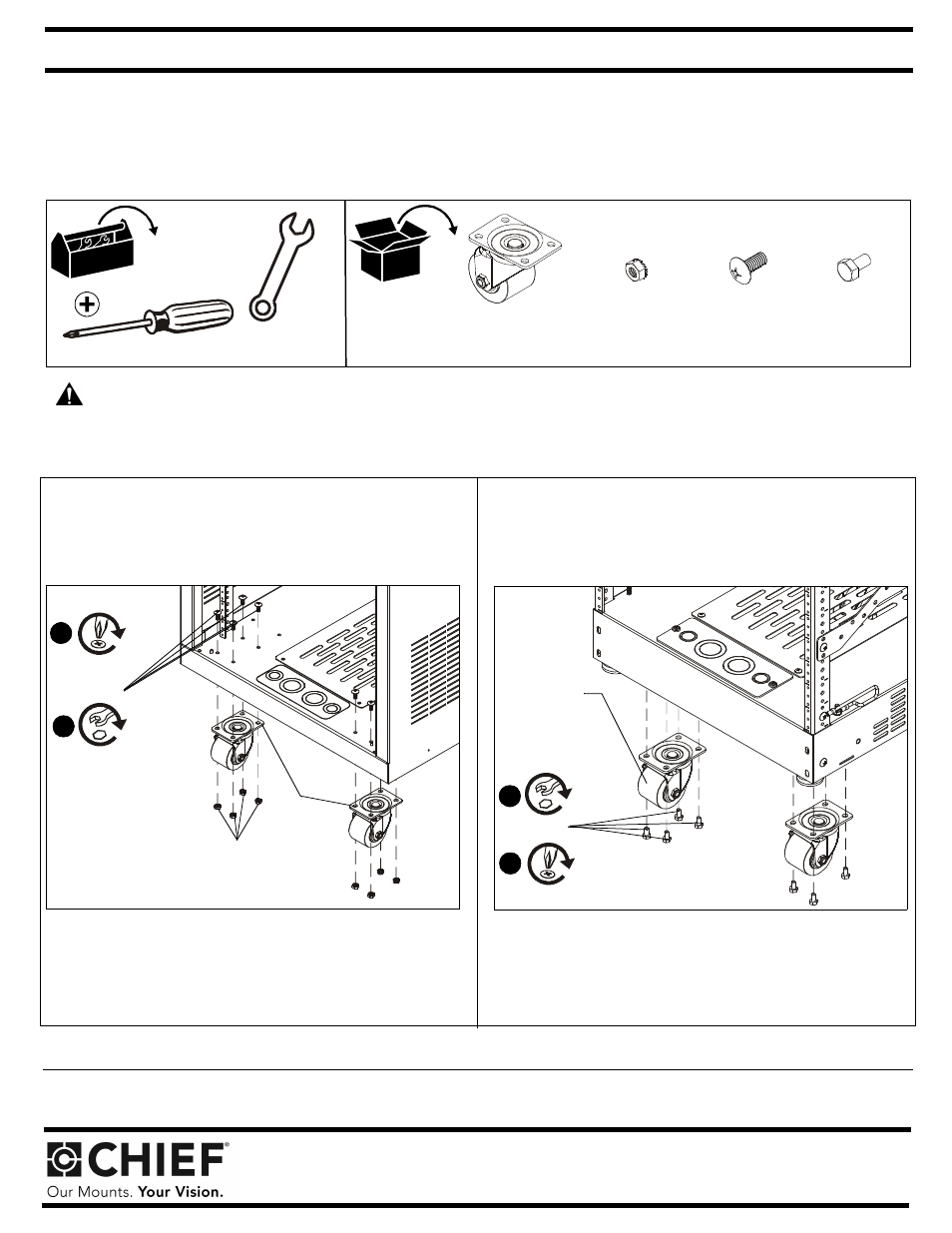 CHIEF NAC25H User Manual | 1 page