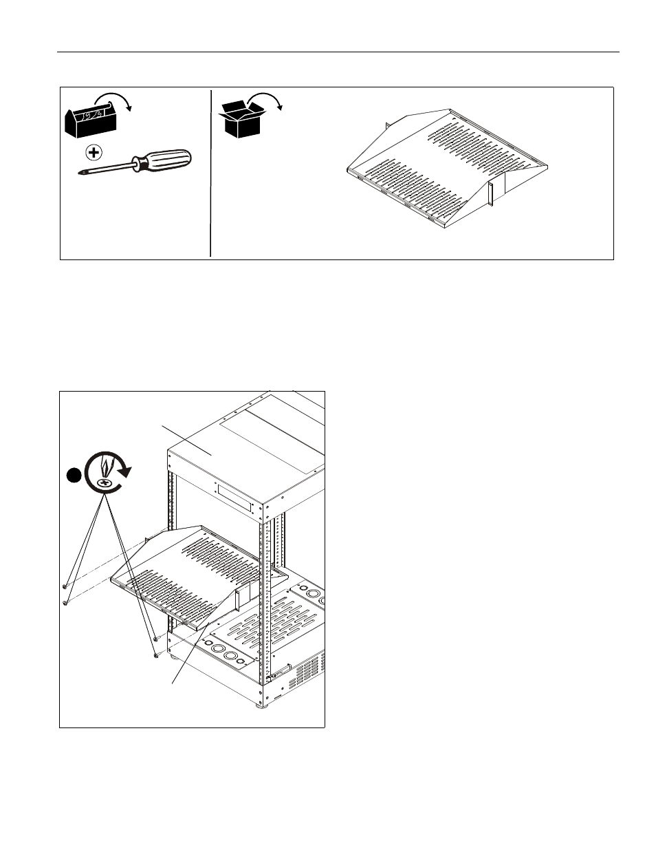 Tools / parts for installation, Assembly and installation | CHIEF VCS2 User Manual | Page 3 / 4