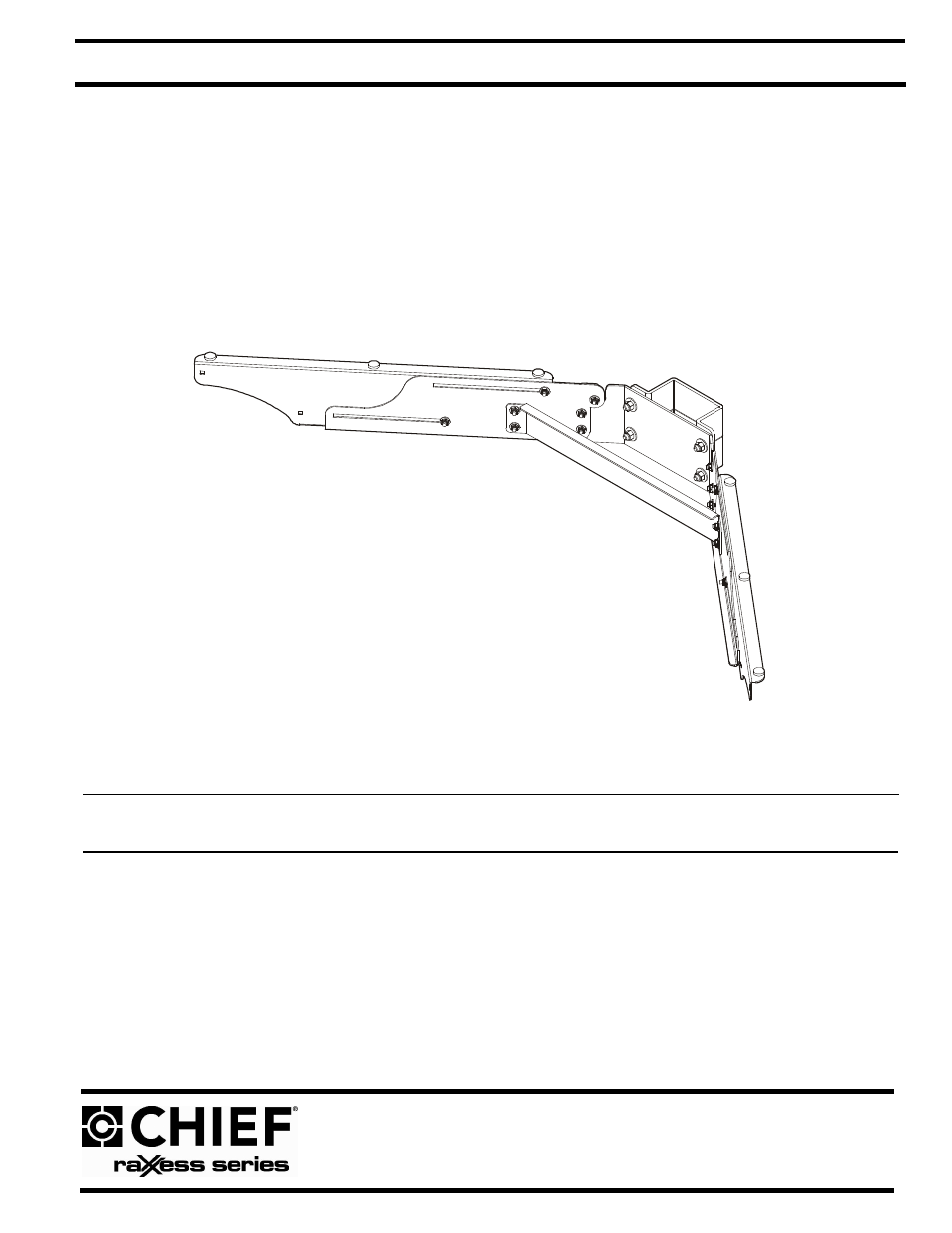 CHIEF QMP1MK User Manual | 8 pages