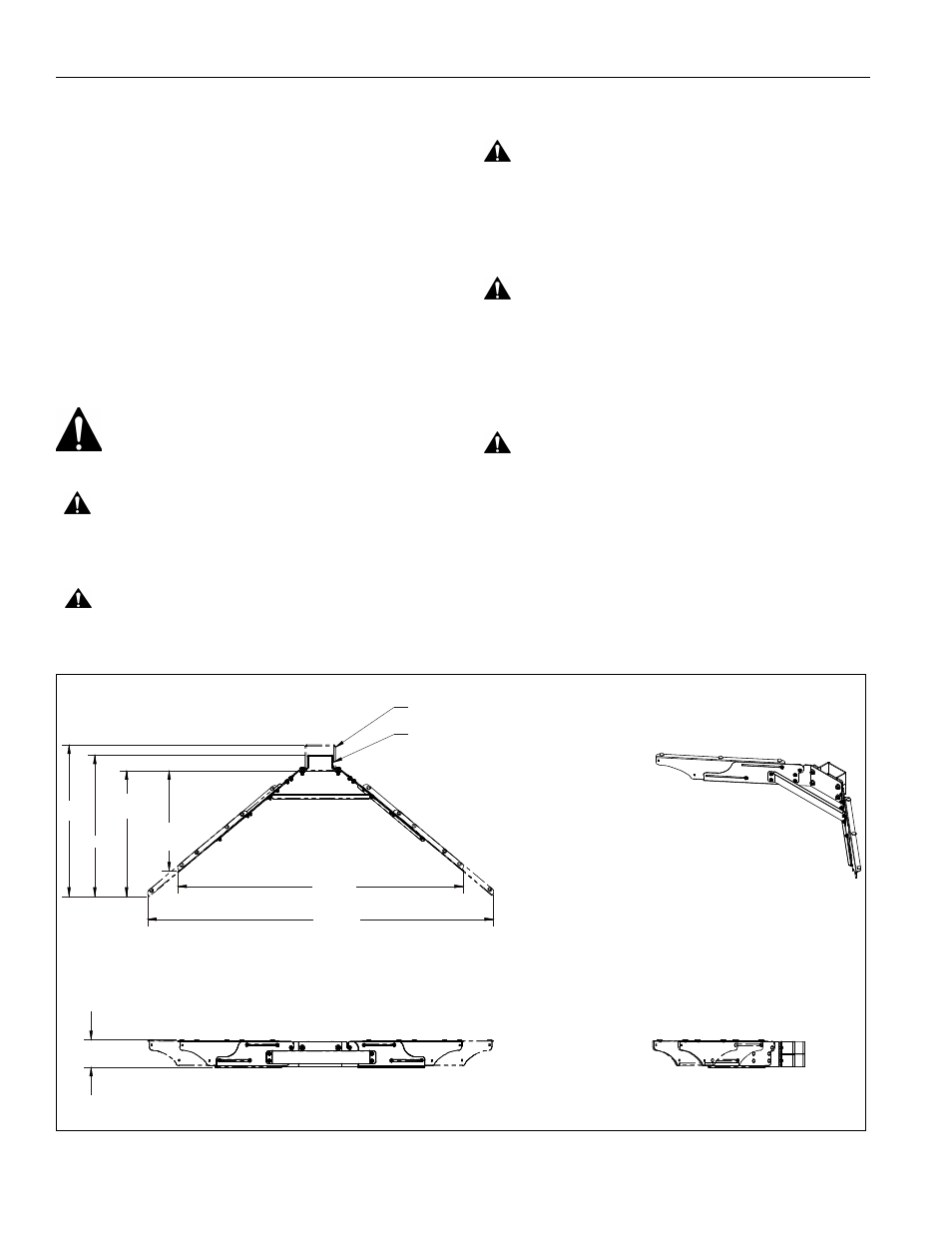 Disclaimer, Important warnings and cautions, Dimensions | CHIEF QMP1MK User Manual | Page 2 / 8