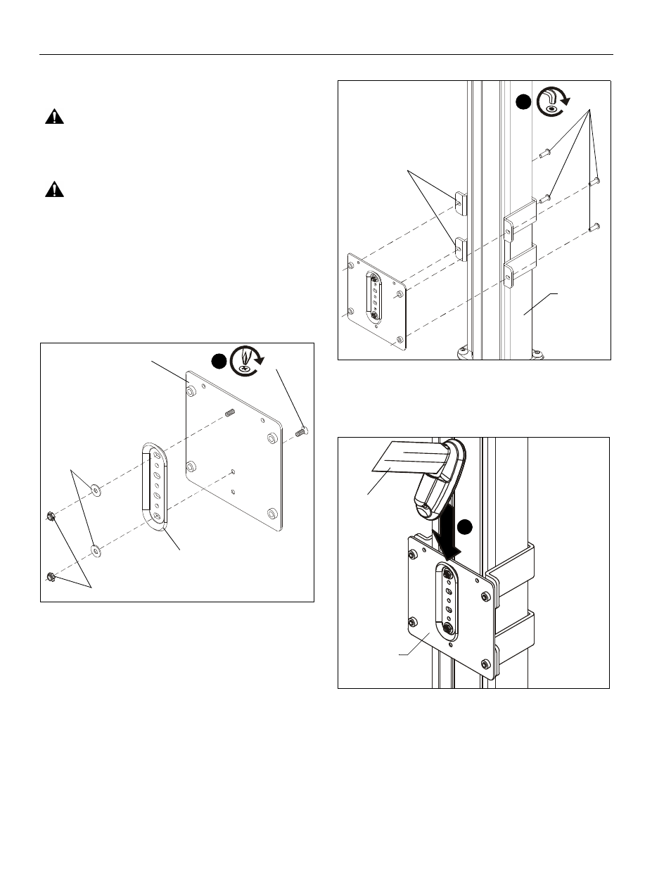 Assembly and installation | CHIEF QMP1L User Manual | Page 4 / 8