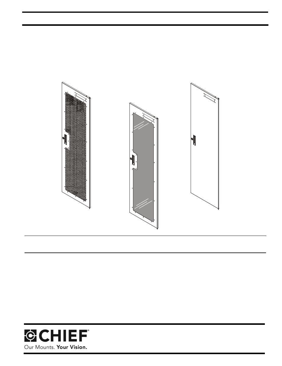 CHIEF NW1D User Manual | 8 pages