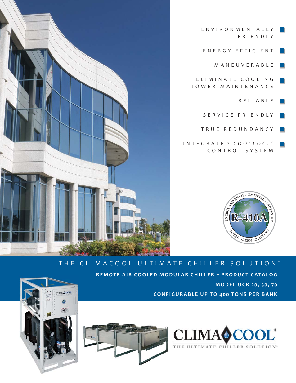 ClimaCool UCR Remote Air Cooled User Manual | 32 pages