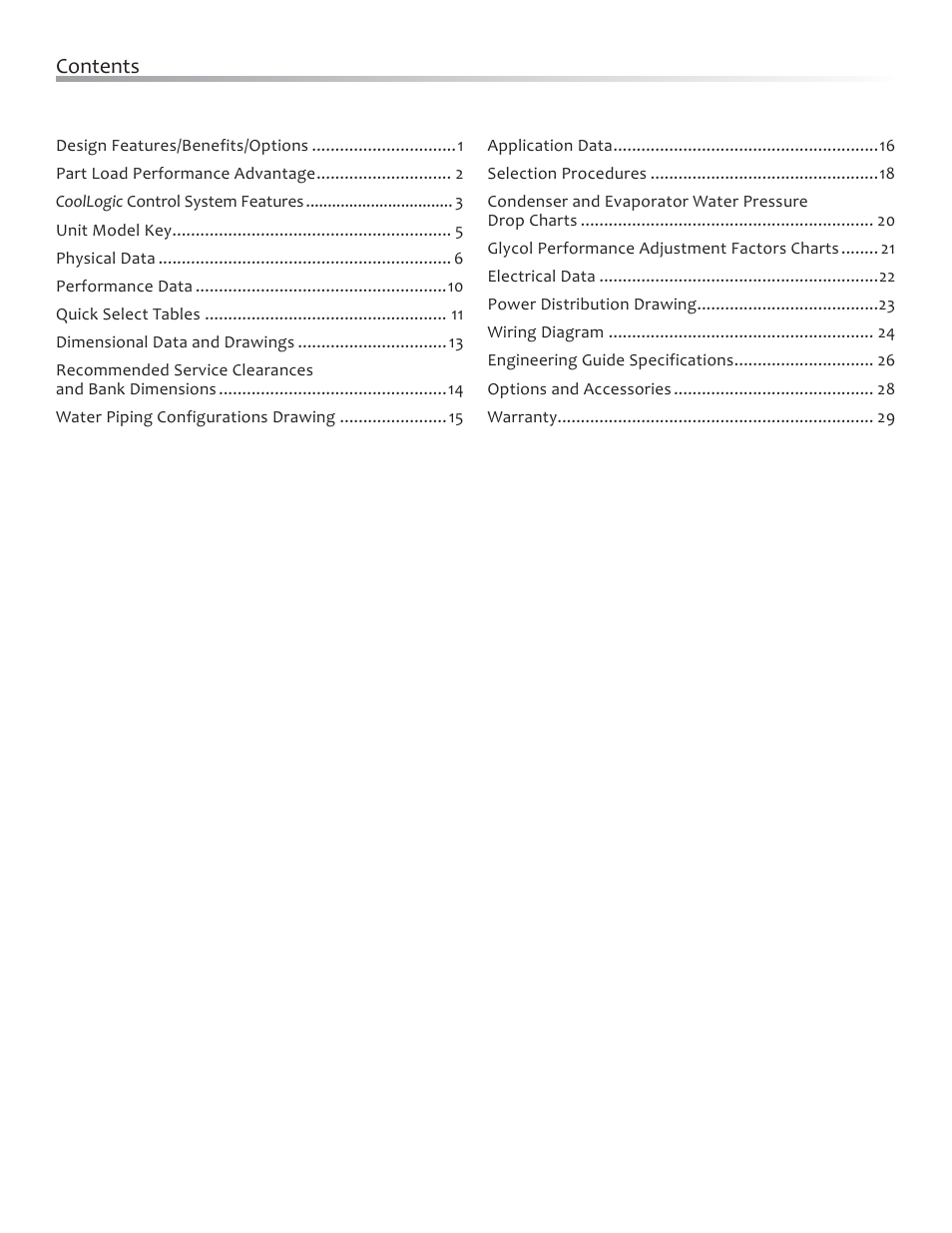 ClimaCool UCR Remote Air Cooled User Manual | Page 2 / 32