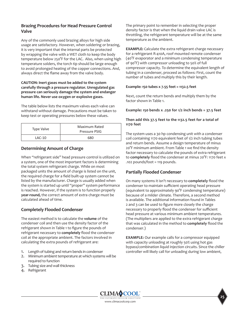 ClimaCool UCR 30, 50 and 70 tons Manual User Manual | Page 25 / 69