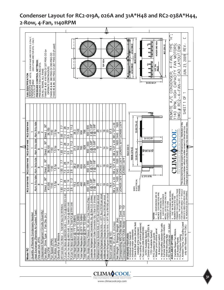 ClimaCool UCR 30, 50 and 70 tons Manual User Manual | Page 31 / 69