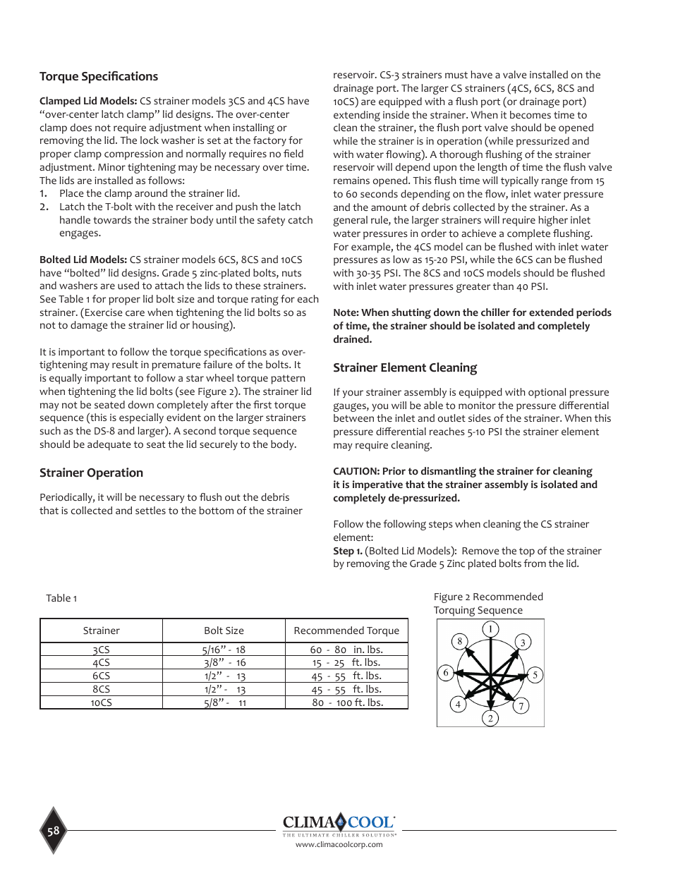 ClimaCool UCR 30, 50 and 70 tons Manual User Manual | Page 58 / 69