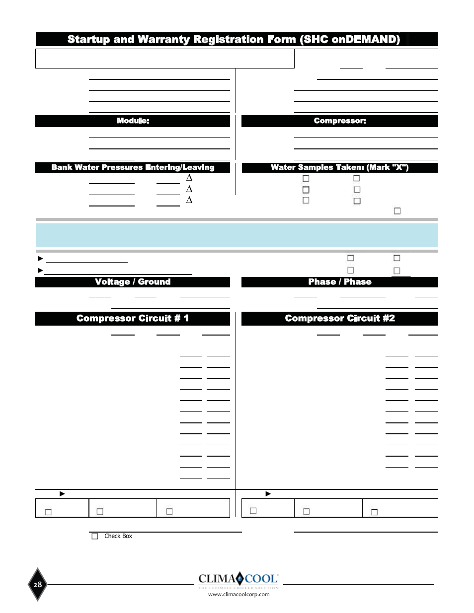 ClimaCool SHC onDEMAND 30, 50, 70, 85 Manual User Manual | Page 30 / 64