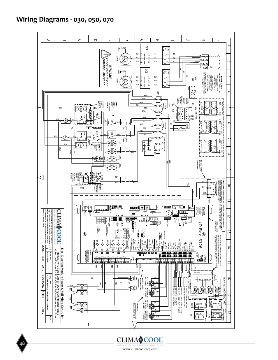 ClimaCool UCW_H 30, 50, 70, 85 User Manual | Page 50 / 63