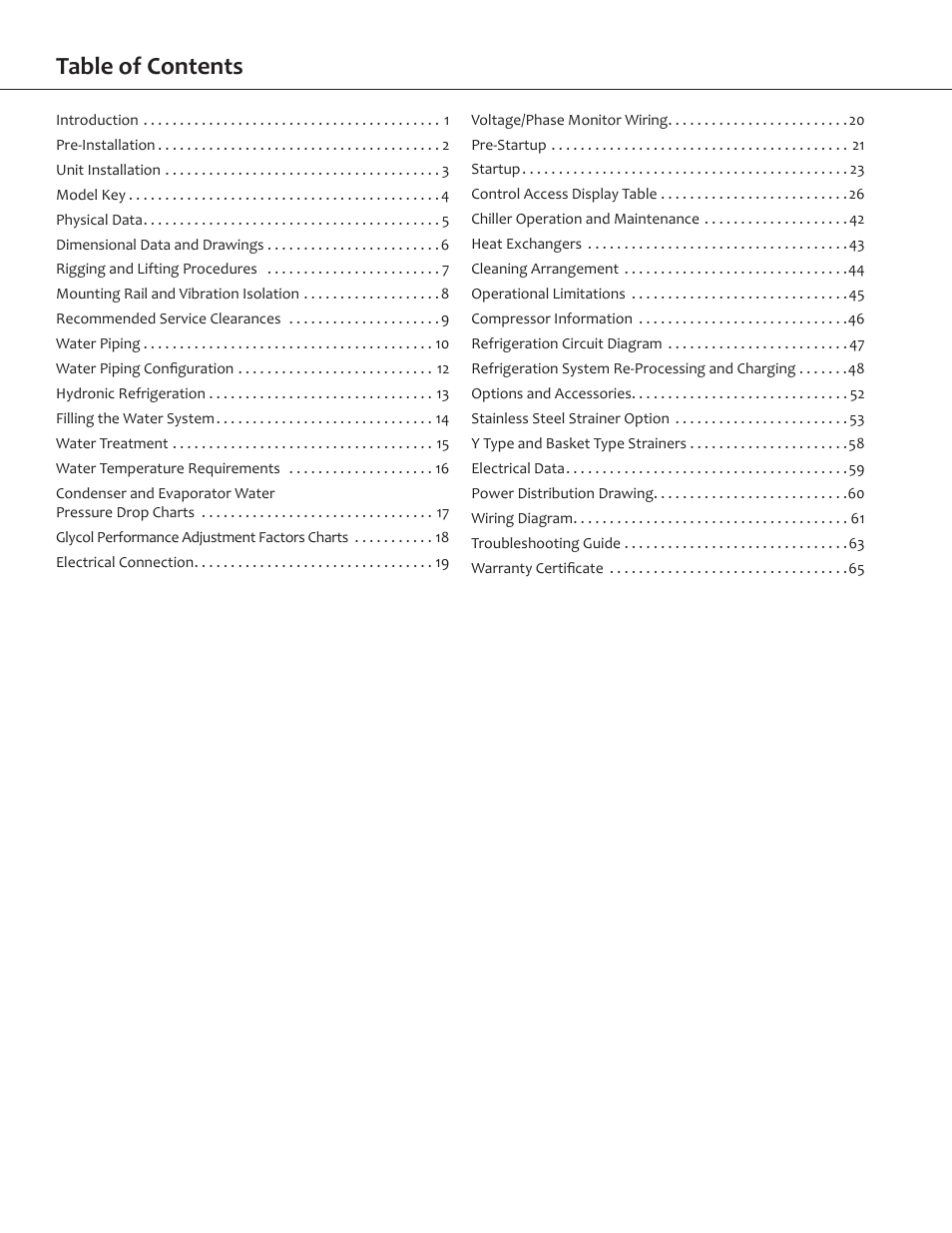 ClimaCool UGW Manual User Manual | Page 2 / 68